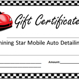 Gift Certificate